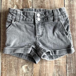 Gap toddler shorts grey wash